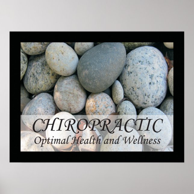 Poster Citations de santé optimale de la chiropratique (Devant)