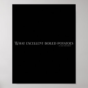 Poster Citations drôles d'Orgueil et Préjugés, Quel B exc
