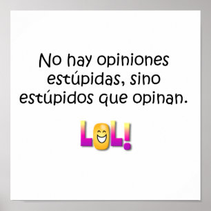 Poster Citations espagnoles