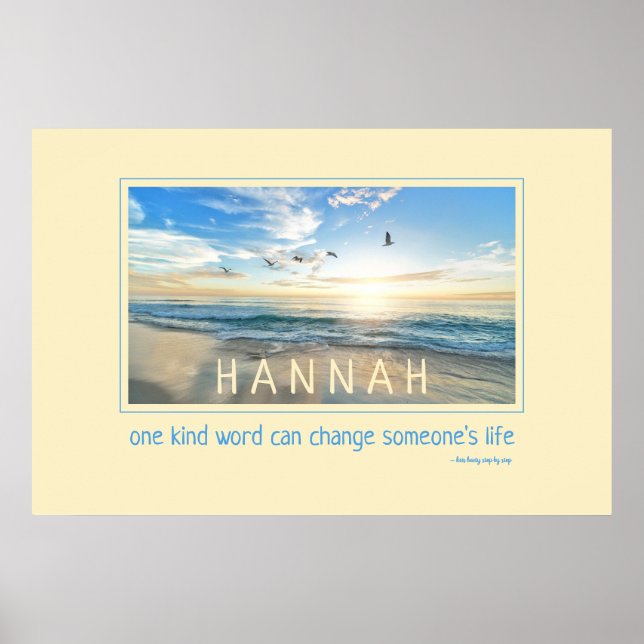 Poster Citations Inspirationnelles personnalisées MOTS GE (Devant)