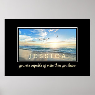 Poster Citations Inspirationnelles Personnalisées Que Vou