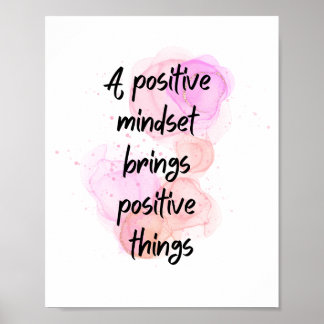 Poster citations inspirationnelles positives, Get Motivat