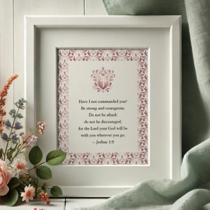 Poster Citations inspirées de la Bible pour les femmes