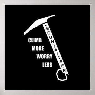 Poster citations motivantes pour les grimpeurs