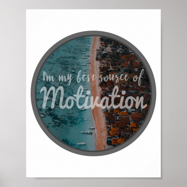Poster citations motivationnelles et inspirantes pour l'a (Devant)