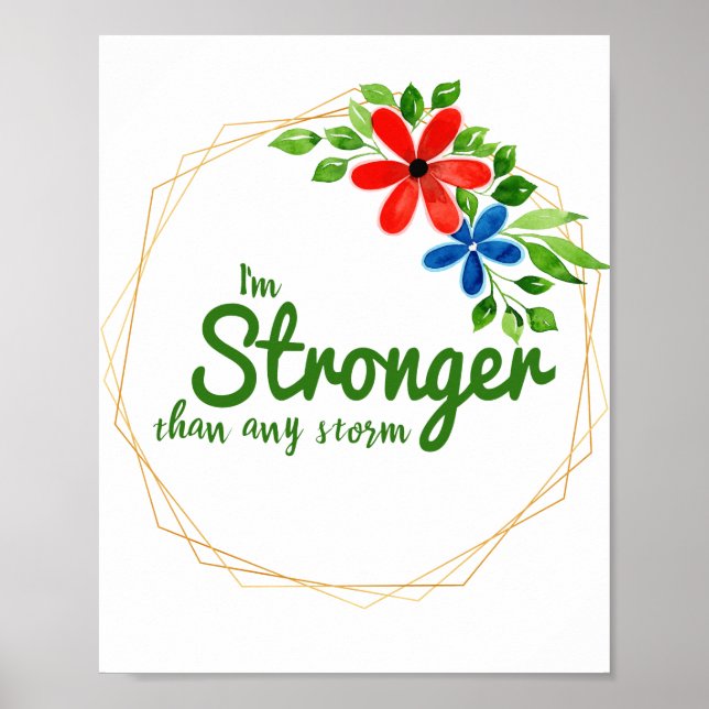 Poster citations motivationnelles et inspirantes pour le  (Devant)