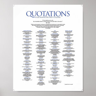 Poster Citations pour gestionnaires et dirigeants
