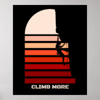 Citez la citation de l'escalade rétro vintage grim