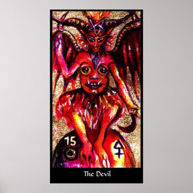 Poster CITOYENS DES OMBRES PERDUES Le diable (Devant)