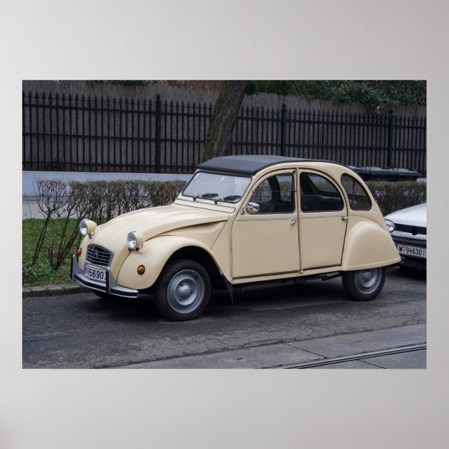 Poster Citroën 2 CV (Devant)