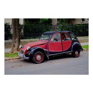 Poster Citroen 2 CV Charleston