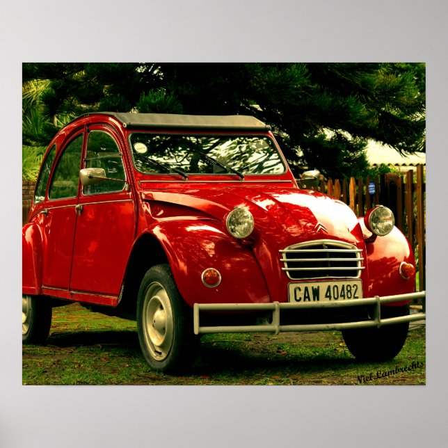 Poster Citroën 2CV (Devant)