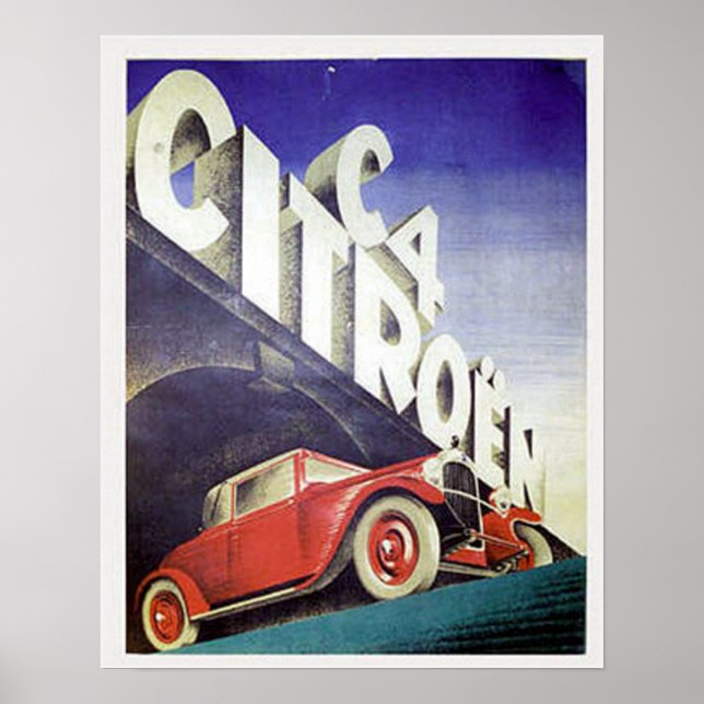 Poster Citrole C4 (Devant)