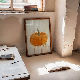 Poster Citrouille