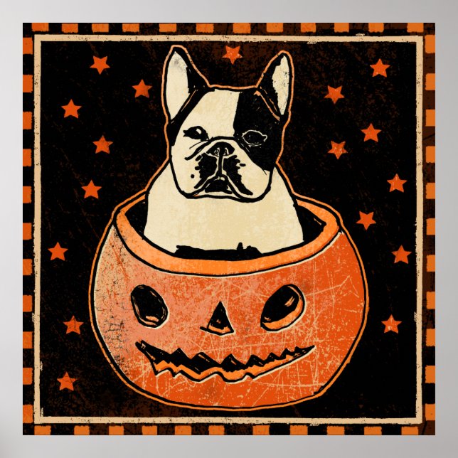 Poster Citrouille (Devant)