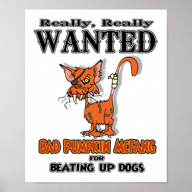 Poster Citrouille McFang (Devant)