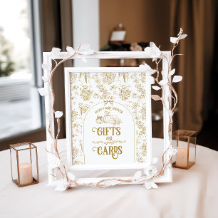 Poster Citrouille Toile Floral Neutral Baby shower Cadeau