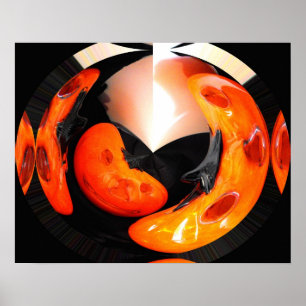 Poster Citrouilles