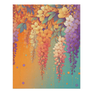 Poster Citrus Sunset Wisteria