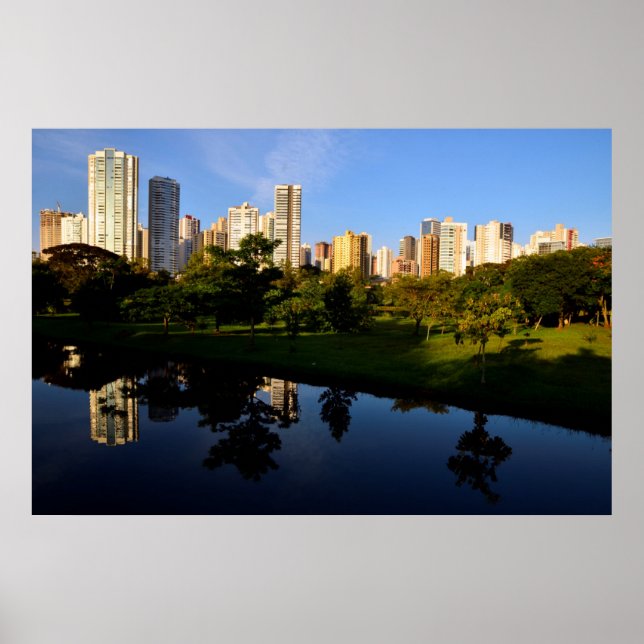 Poster City Londrina Brésil (Devant)