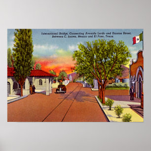 Poster Ciudad Juarez, Mexique