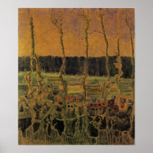 Poster Ciurlionis - Été I 1907