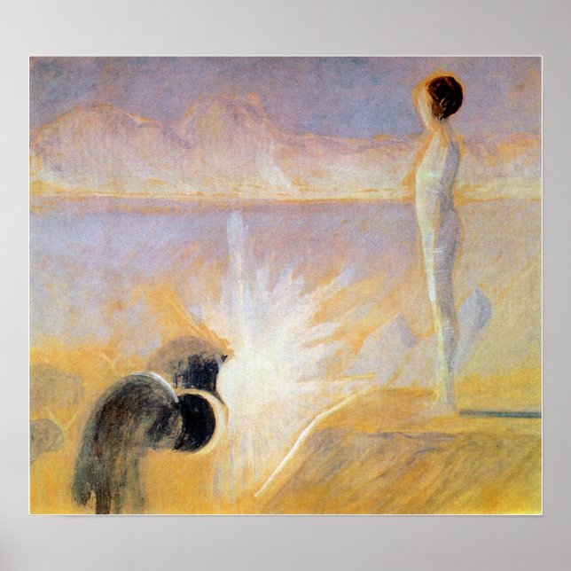 Poster Ciurlionis - Le rêve de Joseph 1906 (Devant)