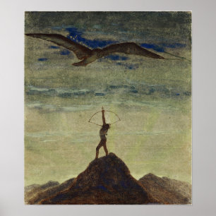 Poster Ciurlionis - Le Soleil passe par le Sagittaire 190