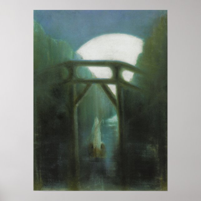 Poster Ciurlionis - Nuit I 1904 (Devant)