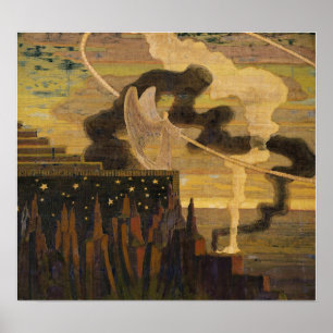 Poster Ciurlionis - Offering 1909