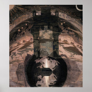Poster Ciurlionis - Rex 1909