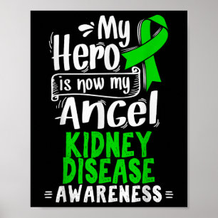Poster Ckd Awareness T Shirt - Survivant de la maladie du