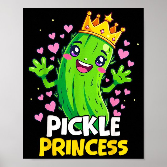 Poster Ckle Princess Cute Kawaii Cuber Cartoon  (Devant)