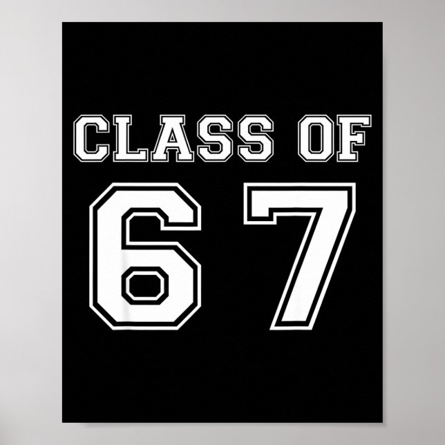 Poster Cl Of Six Seven Meme 6 7 Gen Alpha  (Devant)