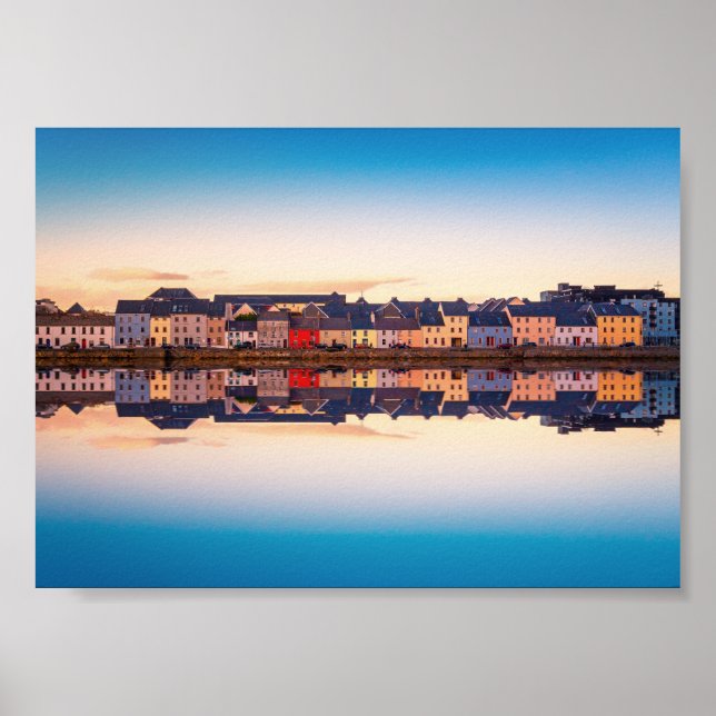Poster Claddagh - Galway, Irlande (Devant)
