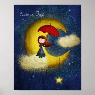 Poster Clair de Lune