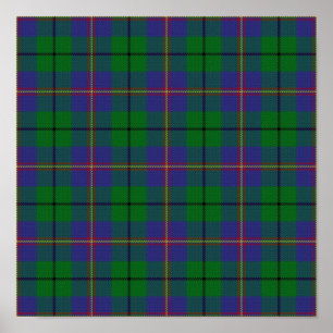 Poster Clan Carmichael Tartan - Téléchargement numérique
