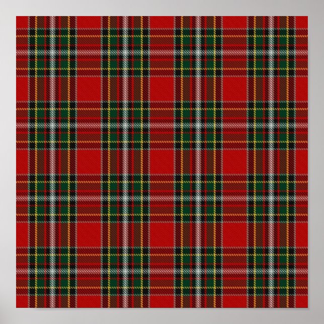 Poster Clan Gillespie Tartan - Téléchargement numérique (Devant)