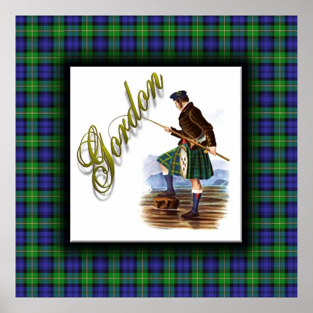 Poster Clan Gordon Scottish Dream (Devant)