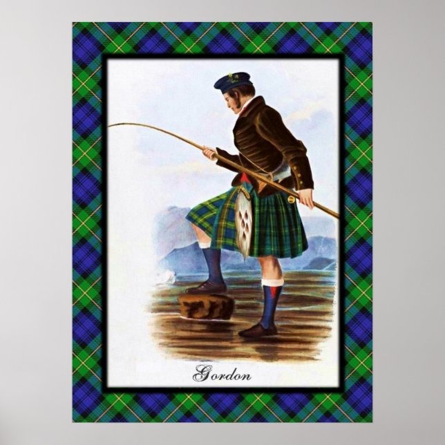 Poster Clan Gordon Scottish Dreams (Devant)