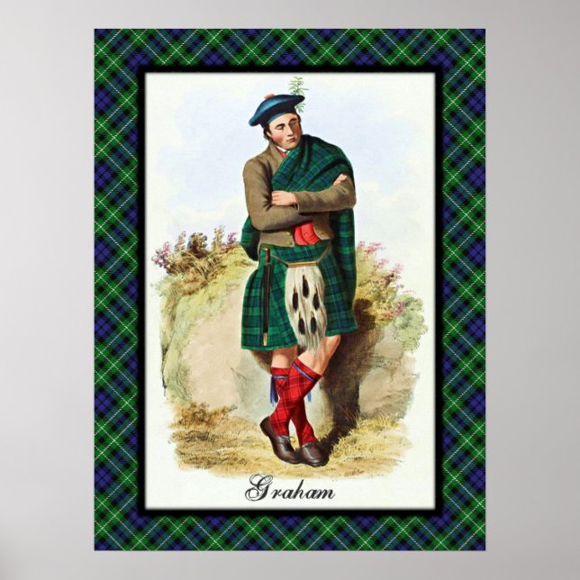 Poster Clan Graham Scottish Dreams (Devant)