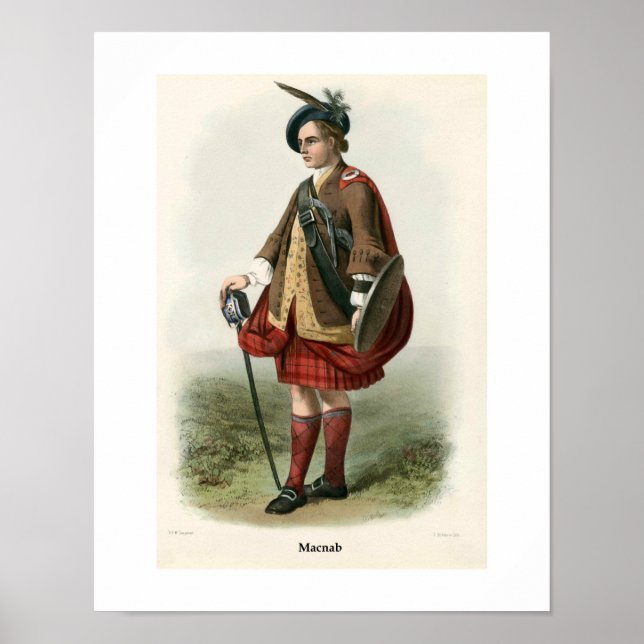 Poster Clan Macnab (Devant)