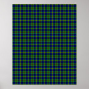 Poster Clan Miller Tartan