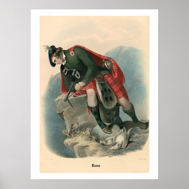 Poster Clan Ross (Devant)