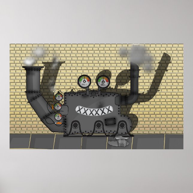 Poster Clank la Machine (Devant)