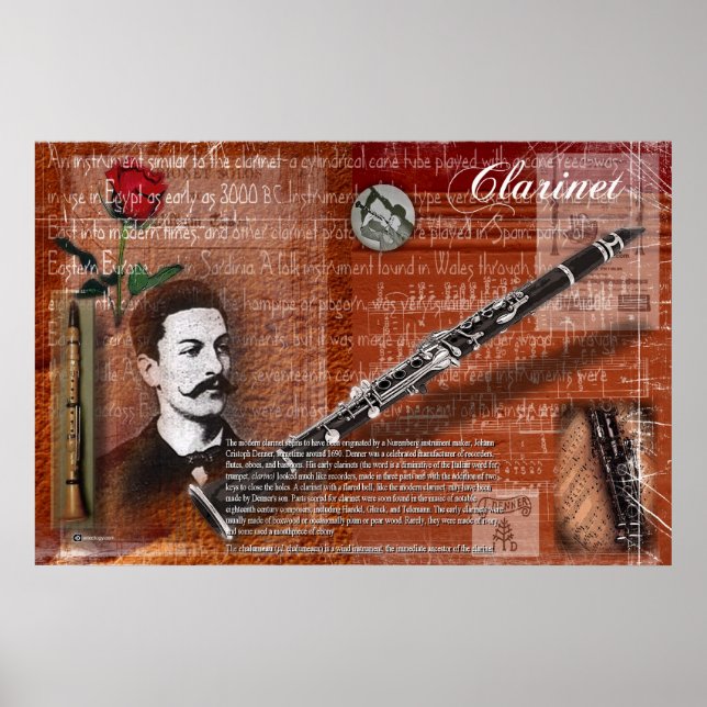 POSTER CLARINET (Devant)