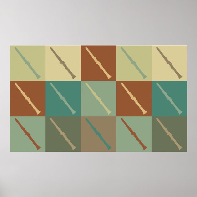 Poster Clarinet (Devant)