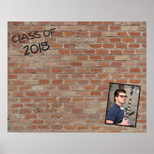 Poster Classe de 2018 Signatures "Écrire sur mon mur"