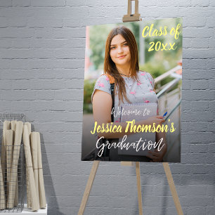 Poster Classe de 2025 Photo Graduation Party Welcome