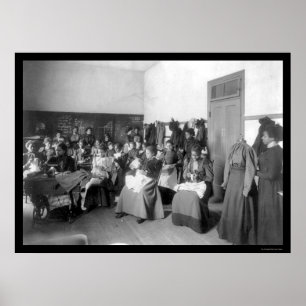 Poster Classe de couture Howard University 1900